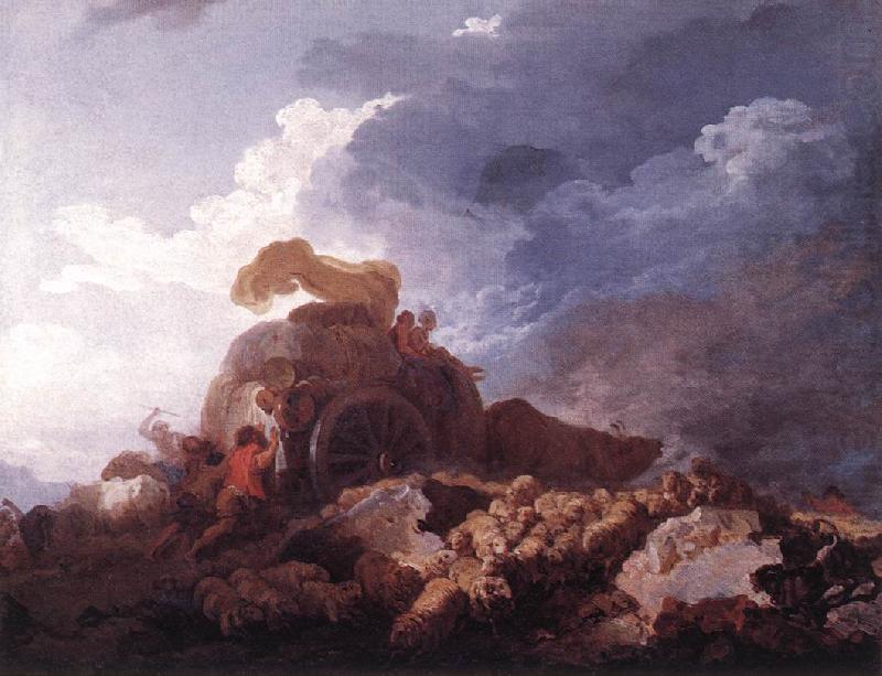 Jean Honore Fragonard The Storm china oil painting image